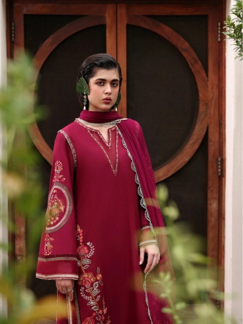Hussain Rehar Designer Dress NWT - Picture 2 of 12